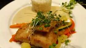 Sprouted greens on sea bass at Vanilla Hills Lodge, Cayo, Belize – Best Places In The World To Retire – International Living